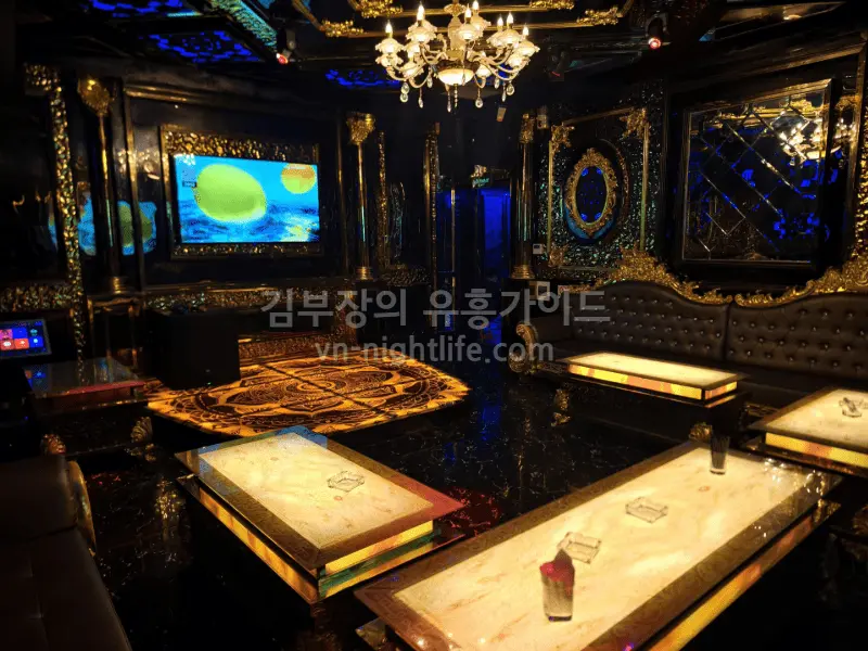 나트랑 아노바 가라오케 룸 인테리어