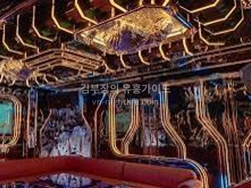 다낭 라스베가스 가라오케 무대 조명