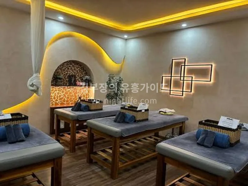 다낭 맥심스파 스웨디시 케어룸 내부